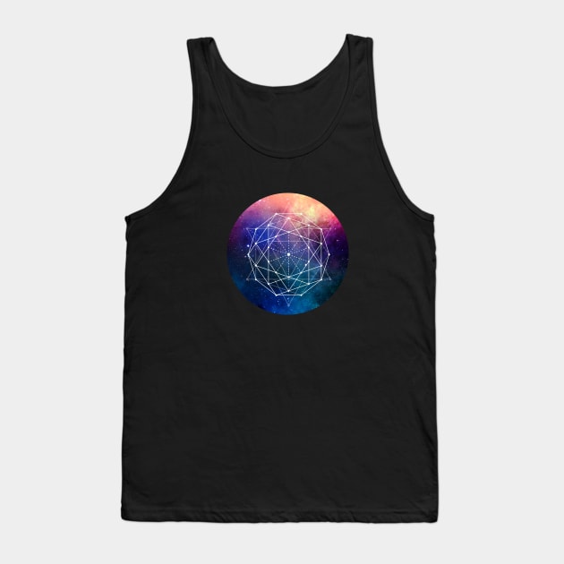 SACRED GEOMETRY - COSMIC DECAGON, FOR INTELLIGENT, SCIENCE-MINDED INDIVIDUALS LIKE YOURSELF Tank Top by CliffordHayes